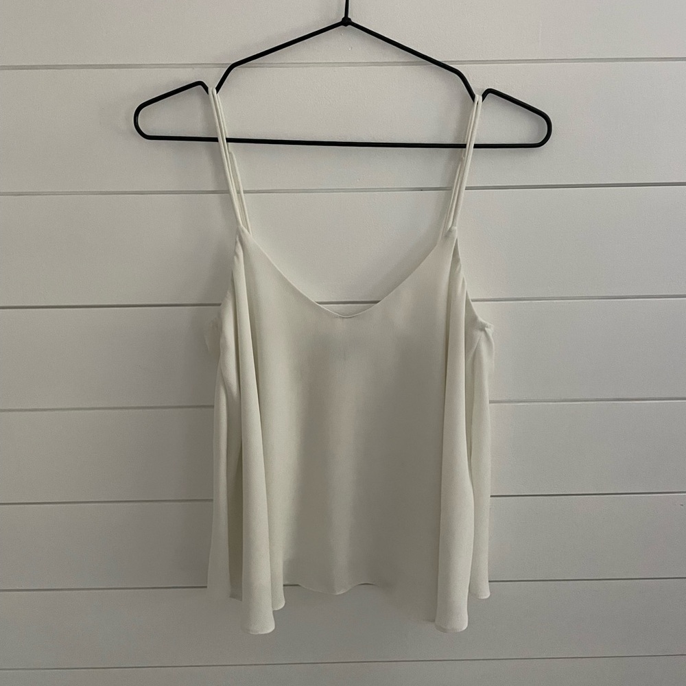 Topshop Cream Camisole Top